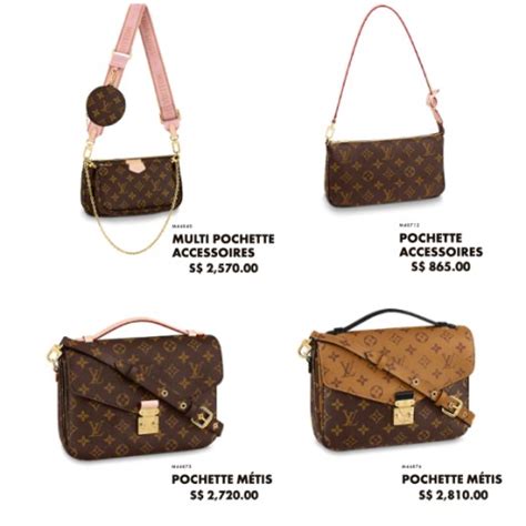 lv singapore bag|Singapore Lv price list.